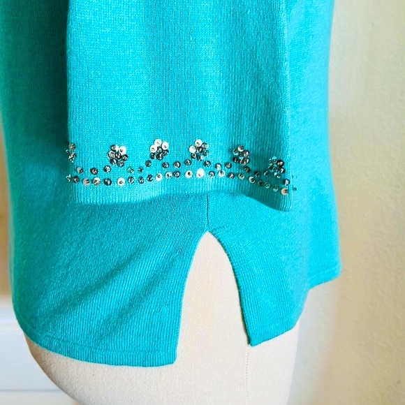 Caché Sweater~Silk & Cashmere / Exceptional ~Stunning  / Host Pick - Picture 11 of 13